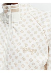 Guess Bluza V5YQ03 KB212 Kremowy Regular Fit. Kolor: kremowy. Materiał: syntetyk #3