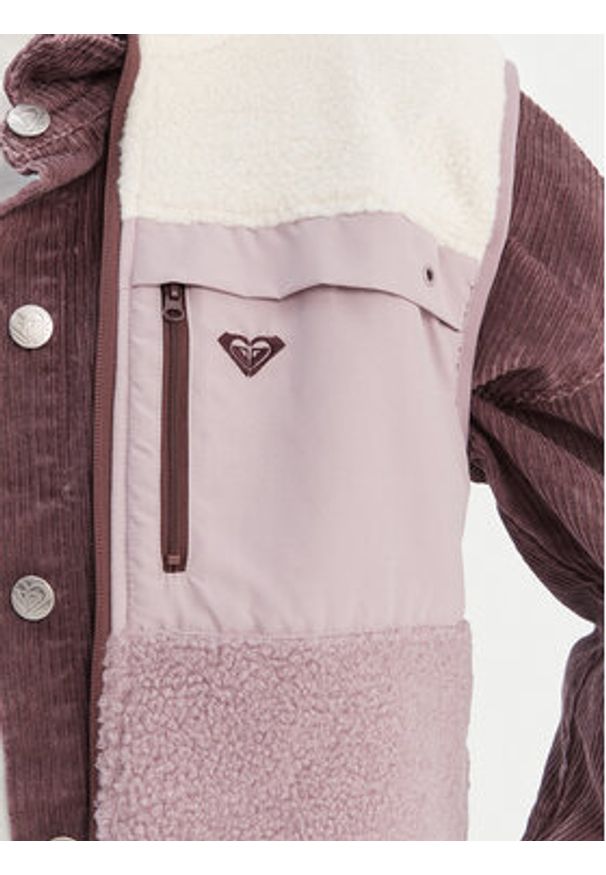 Roxy Bezrękawnik Boundless Spirit Vest ERJPF03219 Fioletowy Reglan Fit. Kolor: fioletowy. Materiał: syntetyk. Długość rękawa: bez rękawów