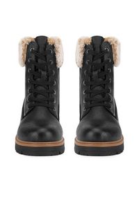 Clara Barson Trzewiki CEO-WS6331-01 Czarny. Kolor: czarny. Materiał: materiał #4