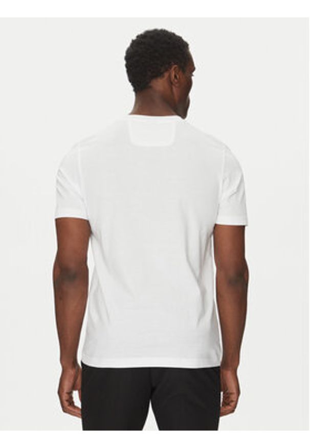 BOSS T-Shirt Glamping 50537834 Biały Regular Fit. Kolor: biały. Materiał: bawełna
