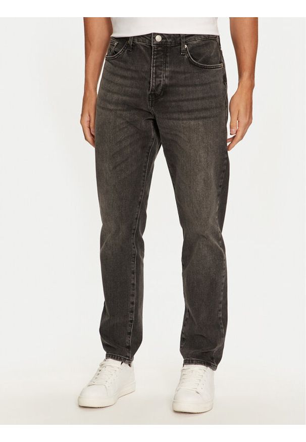 Only & Sons Jeansy Yoke 22027850 Czarny Tapered Fit. Kolor: czarny