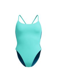 Speedo - Jednoczęściowy Kostium Kąpielowy Damski / Damski Colour Block Racerback. Kolor: niebieski