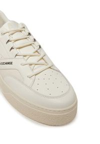 Armani Exchange Sneakersy XUX260 XV954 00894 Écru. Materiał: skóra #4