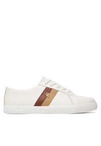 Lauren Ralph Lauren - LAUREN RALPH LAUREN Sneakersy Janson II 802925365012 Biały. Kolor: biały. Materiał: skóra #1