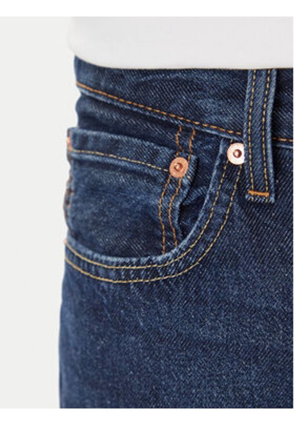 Levi's® Jeansy 565™ A7221-0011 Granatowy Loose Fit. Kolor: niebieski