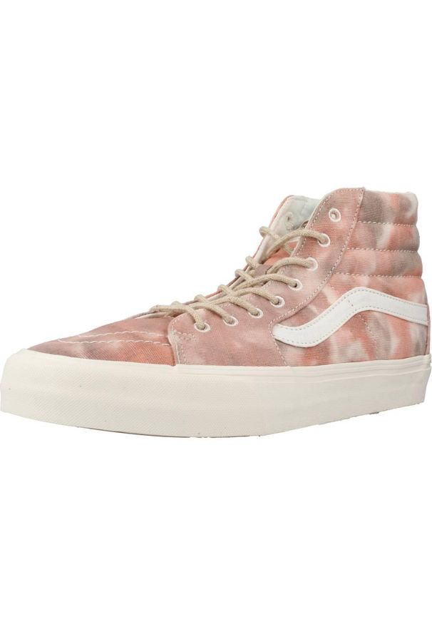 Tenisówki Vans Model Sk8-hi Vr3 Kolor Rose. Kolor: różowy. Materiał: tkanina, skóra