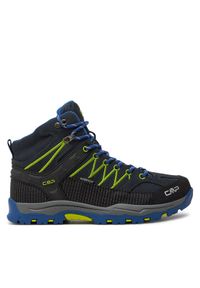 CMP Trekkingi Rigel Mid Trekking Shoes Wp 3Q12944J Granatowy. Kolor: niebieski. Materiał: skóra, zamsz. Sport: turystyka piesza