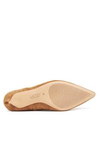 Lauren Ralph Lauren - LAUREN RALPH LAUREN Botki 802967779003 Brązowy. Kolor: brązowy. Materiał: skóra, zamsz #6