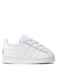 Adidas - adidas Buty Superstar El 1 EF5397 Biały. Kolor: biały. Materiał: skóra. Model: Adidas Superstar