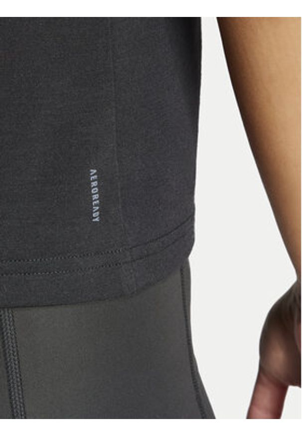 Adidas - adidas Koszulka techniczna Train Essentials IN9171 Czarny Regular Fit. Kolor: czarny. Materiał: syntetyk