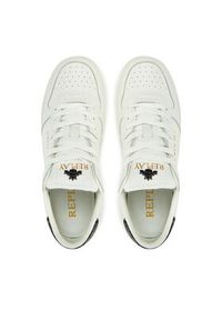 Replay - REPLAY Sneakersy GWZ2U .000.C0048L Biały. Kolor: biały. Materiał: skóra