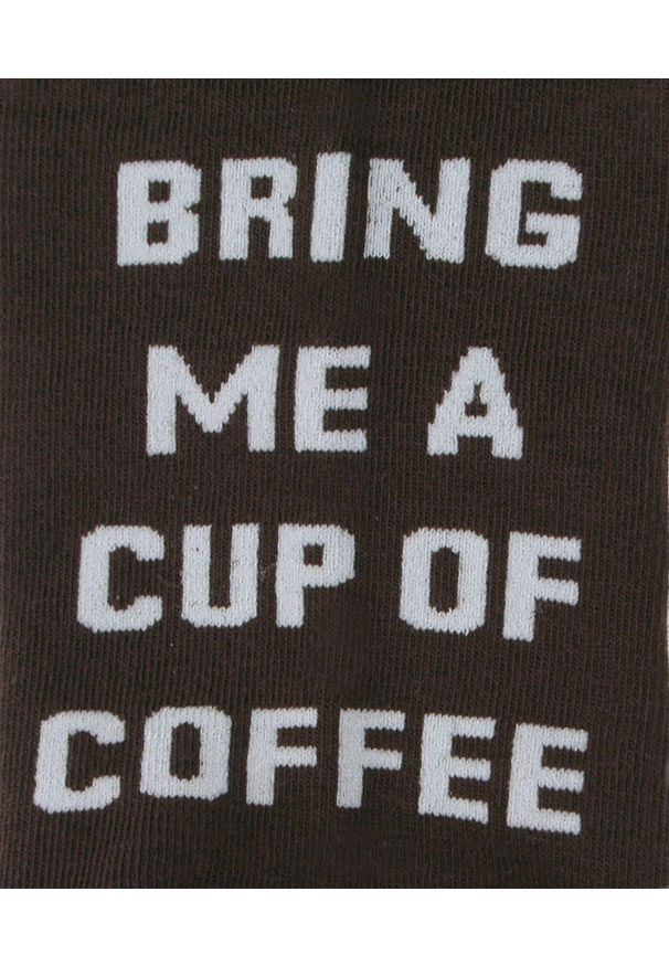 His Story - Tematyczne Skarpetki Bawełniane - Kawa, Dla Baristy. Kolor: beżowy, wielokolorowy, brązowy. Materiał: elastan, bawełna, poliamid