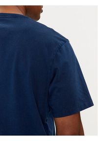 Wrangler T-Shirt Graphic 112350530 Granatowy Regular Fit. Kolor: niebieski. Materiał: bawełna #4