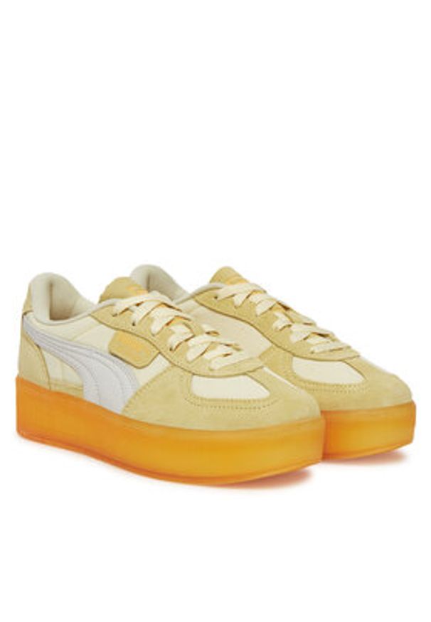 Puma Sneakersy Palermo Elevata Xtra Wns 401285 02 Écru. Materiał: zamsz, skóra