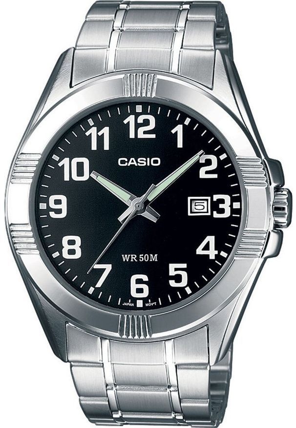 Zegarek Casio ZEGAREK MĘSKI CASIO MTP-1308D-1B (zd177d) + BOX