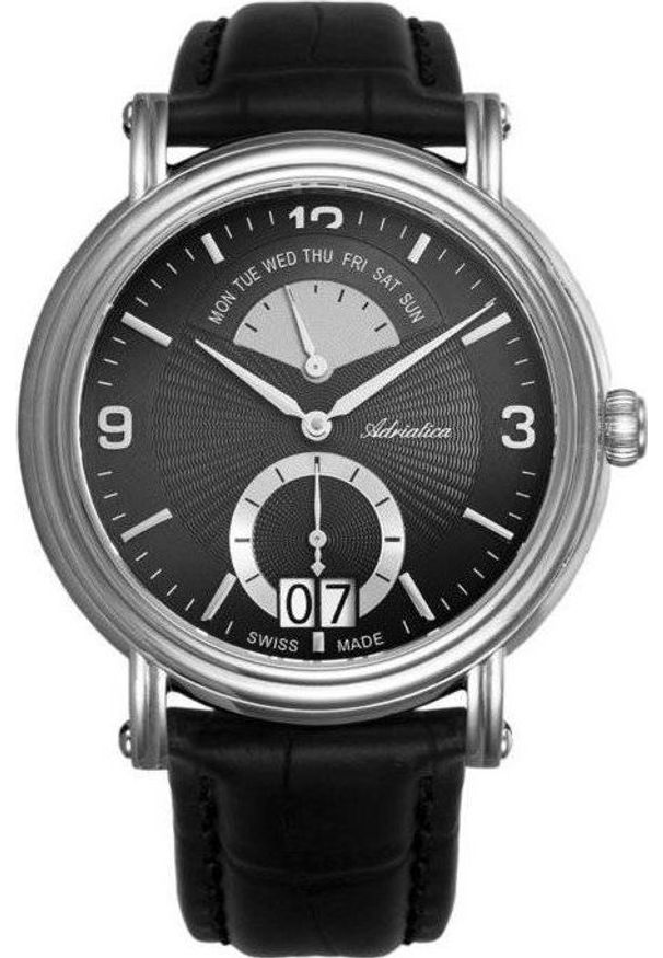 Zegarek Adriatica Zegarek Męski Adriatica na Pasku A1194.5254QF - Multifunction Swiss Made
