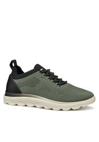 Geox Sneakersy U Spherica U55BYE 0009T C0450 Zielony. Kolor: zielony. Materiał: materiał #6