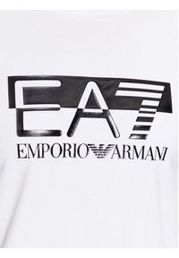 EA7 Emporio Armani Longsleeve 6RPT64 PJ03Z 0100 Biały Regular Fit. Kolor: biały. Materiał: bawełna. Długość rękawa: długi rękaw