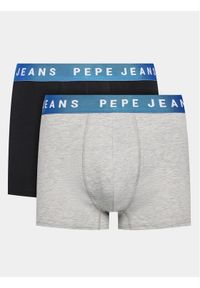 Pepe Jeans Komplet 2 par bokserek Logo Tk Lr 2P PMU10963 Czarny. Kolor: czarny. Materiał: bawełna #1