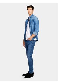 Sisley Jeansy 4MQBSE00O Niebieski Slim Fit. Kolor: niebieski