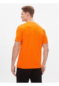 EA7 Emporio Armani T-Shirt 3DPT37 PJMUZ 1666 Pomarańczowy Regular Fit. Kolor: pomarańczowy. Materiał: bawełna #4