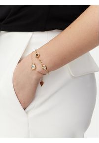 Guess Naszyjnik JUBB05 237JW Złoty. Materiał: metalowe. Kolor: złoty