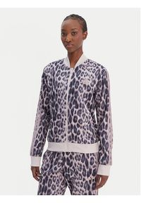 Adidas - adidas Dres Essentials 3-Stripes Animal KB8935 Fioletowy Regular Fit. Kolor: fioletowy. Materiał: syntetyk #3