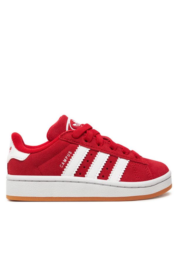 Adidas - adidas Sneakersy Campus 00s JI4329 Czerwony. Kolor: czerwony. Materiał: zamsz, skóra. Model: Adidas Campus