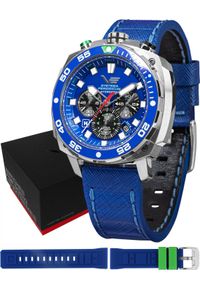 Zegarek Vostok Europe Zegarek męski Vostok Europe VK67-650A720 niebieski. Kolor: niebieski #1