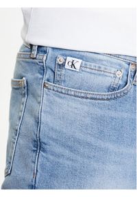 Calvin Klein Jeans Szorty jeansowe J30J322785 Niebieski Slim Fit. Kolor: niebieski. Materiał: jeans, bawełna #3