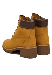 Timberland Botki Kinsley 6 In Wp TB1A25BS2311 Żółty. Kolor: żółty. Materiał: nubuk, skóra