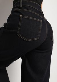 Born2be - Niebieskie Jeansy o Kroju Skinny z Regularnym Stanem Wirlexia. Okazja: na co dzień. Kolor: niebieski. Styl: casual #7