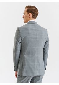 Pako Lorente - PAKO LORENTE – Szara marynarka garniturowa z wełną. Kolor: szary. Materiał: wełna. Styl: elegancki #5