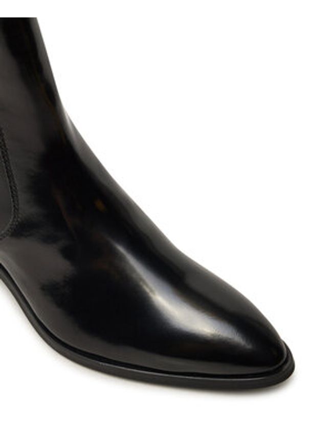 GANT - Gant Botki Broomly 29541790 Czarny. Kolor: czarny. Materiał: lakier, skóra