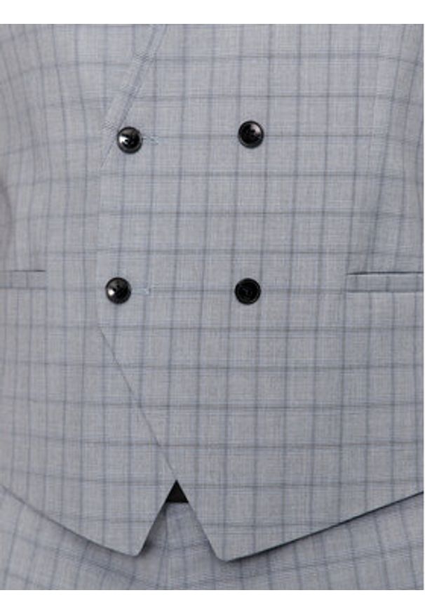 Hugo Garnitur Arti/Hesten 50513538 Szary Extra Slim Fit. Kolor: szary. Materiał: syntetyk