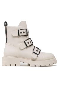 Guess Botki FL7OBI LEA10 Écru. Materiał: skóra #1