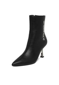 Juicy Couture Botki EO-R24SS94664 Czarny. Kolor: czarny. Materiał: materiał #7