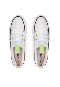 Converse Trampki Chuck Taylor All Star Shoreline A09837C Biały. Kolor: biały. Materiał: materiał #5