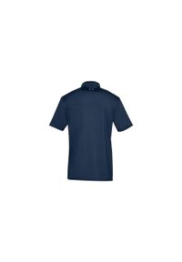 Koszulka treningowa męska Under Armour Performance Polo 2.0. Typ kołnierza: polo. Kolor: niebieski. Materiał: elastan, poliester. Styl: sportowy