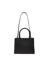 Calvin Klein Torebka Ck Business Medium Tote_Mono K60K612575 Czarny. Kolor: czarny. Materiał: skórzane