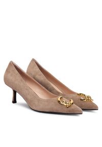 Coccinelle Czółenka E4 SB2 13 02 01 N59 Beżowy. Kolor: beżowy. Materiał: skóra, zamsz #4