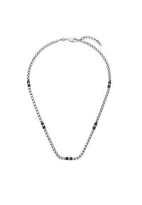 Fossil Naszyjnik JF03314040 Srebrny. Materiał: srebrne. Kolor: srebrny