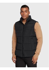 Calvin Klein Kamizelka Crinkle K10K110334 Czarny Regular Fit. Kolor: czarny. Materiał: syntetyk #1