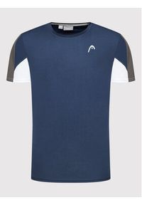 Head Koszulka techniczna Club 22 Tech 811431 Granatowy Regular Fit. Kolor: niebieski. Materiał: syntetyk