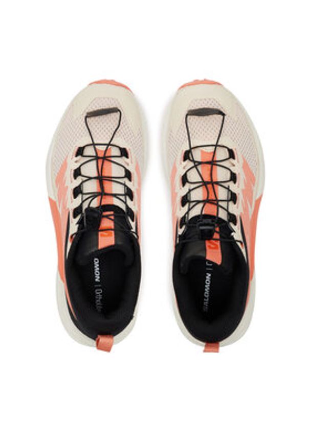 salomon - Salomon Buty do biegania Sense Ride 5 L47808700 Pomarańczowy. Kolor: pomarańczowy. Materiał: materiał