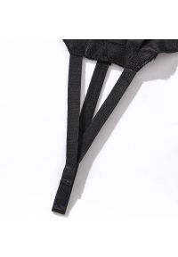 Intica - Body z elastycznym materiałem i szerokimi pasami na wieczorne wyjścia Calida. Kolor: czarny. Materiał: materiał #9