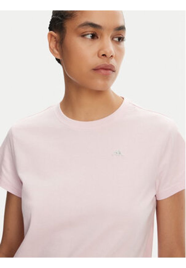 Robe di Kappa T-Shirt Katie 62115RW Różowy Regular Fit. Kolor: różowy. Materiał: bawełna
