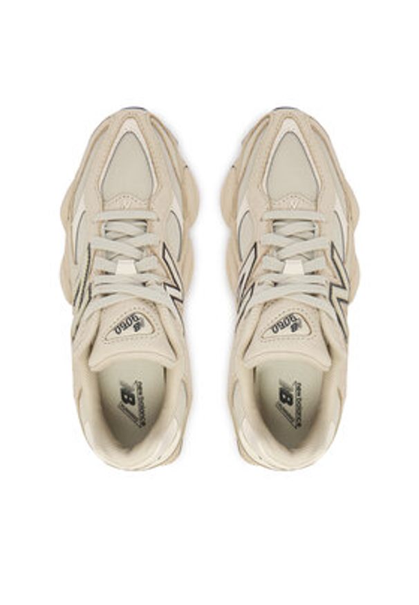 New Balance Sneakersy U906078T Beżowy. Kolor: beżowy. Materiał: zamsz, skóra