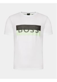 BOSS - Boss T-Shirt 50512998 Biały Regular Fit. Kolor: biały. Materiał: bawełna #3