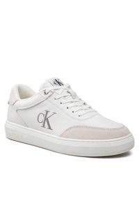 Sneakersy Calvin Klein Jeans. Okazja: na co dzień. Kolor: biały. Styl: casual #1